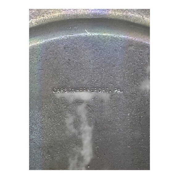 Vintage Cracker Barrel Golf Outing Memorabilia Carson Pewter Plate 10" USA - Picture 10 of 12